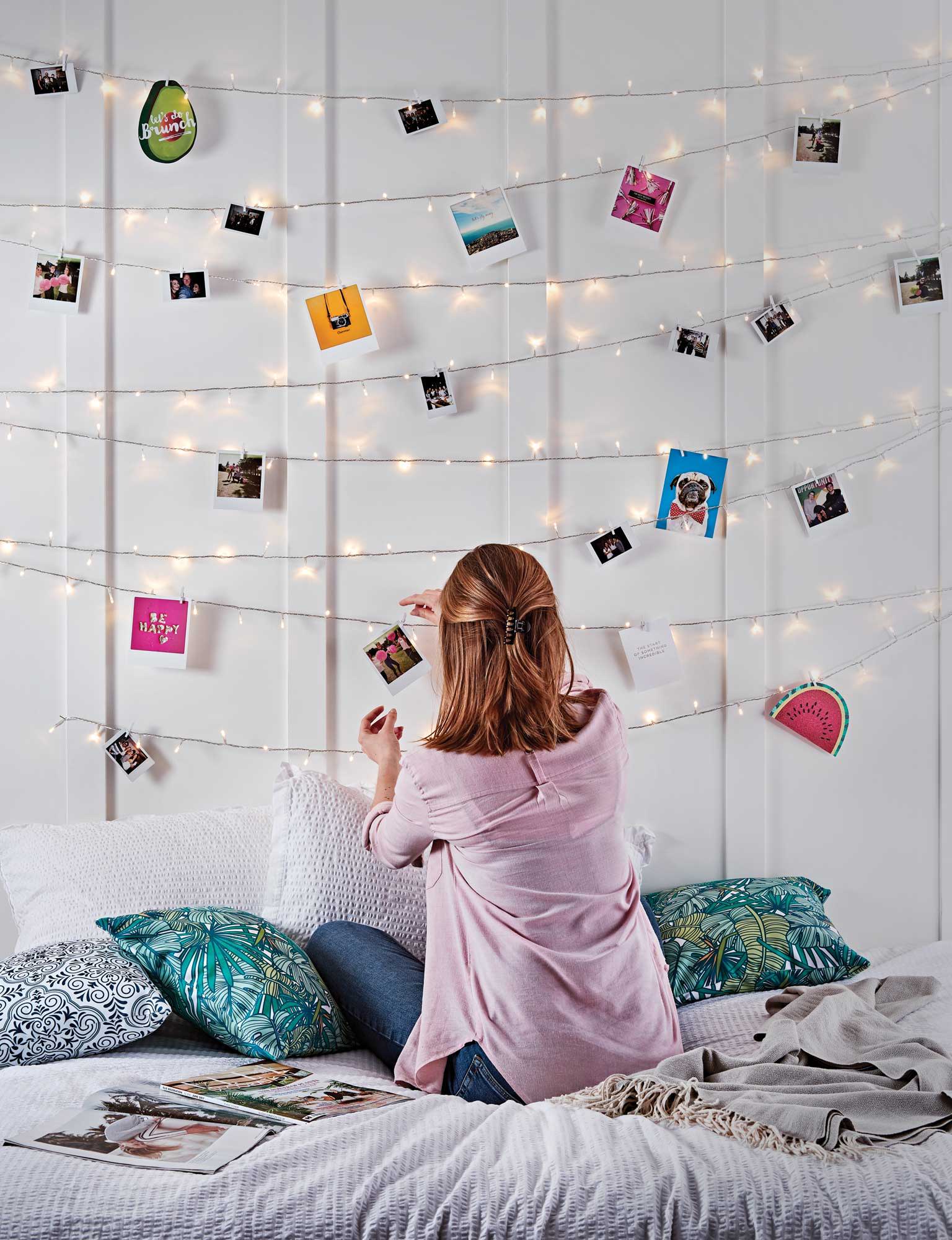 Room decoration ideas with deals fairy lights