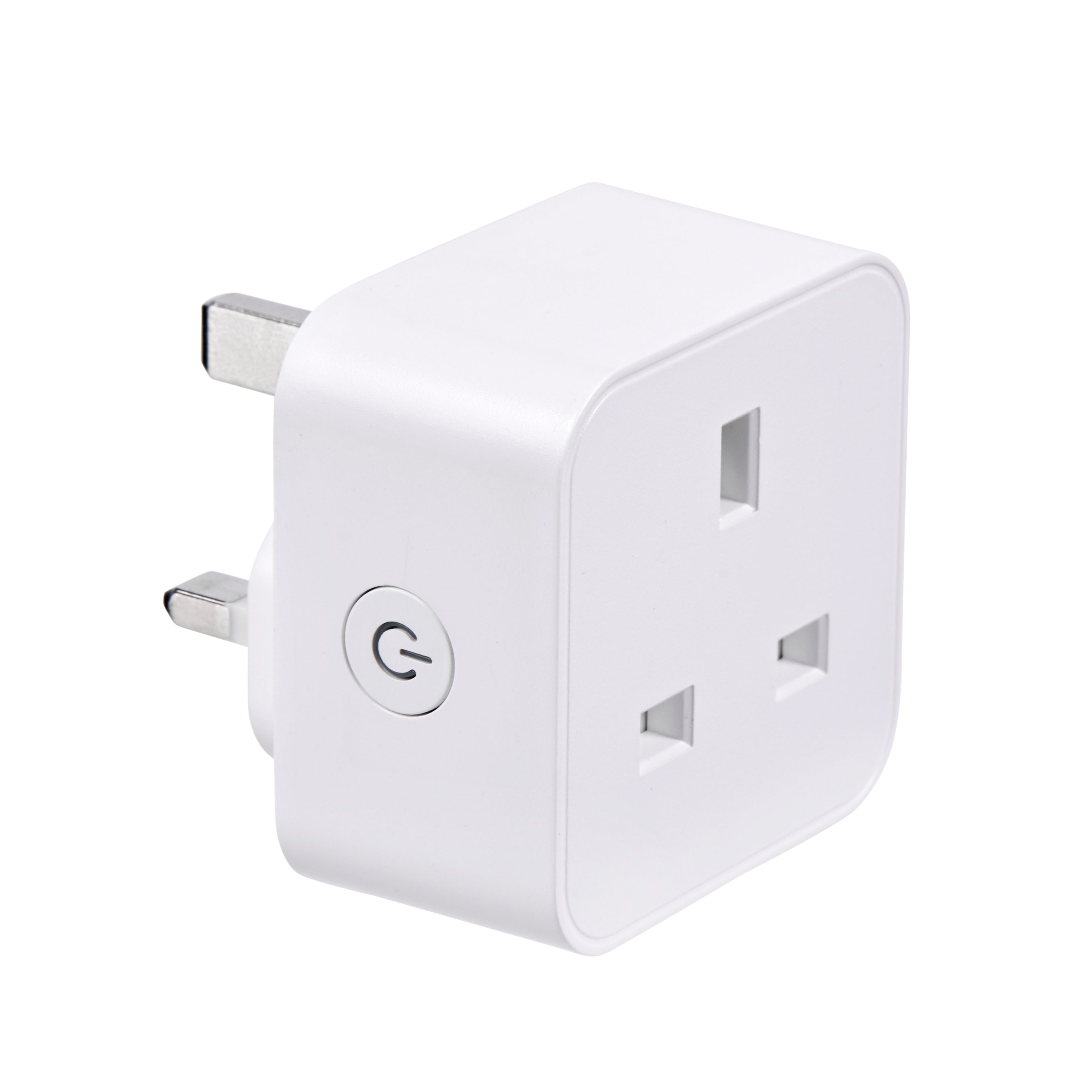 Lights4fun Smart Plug Socket Google Home Assistant Alexa Compatible Wifi Outlet