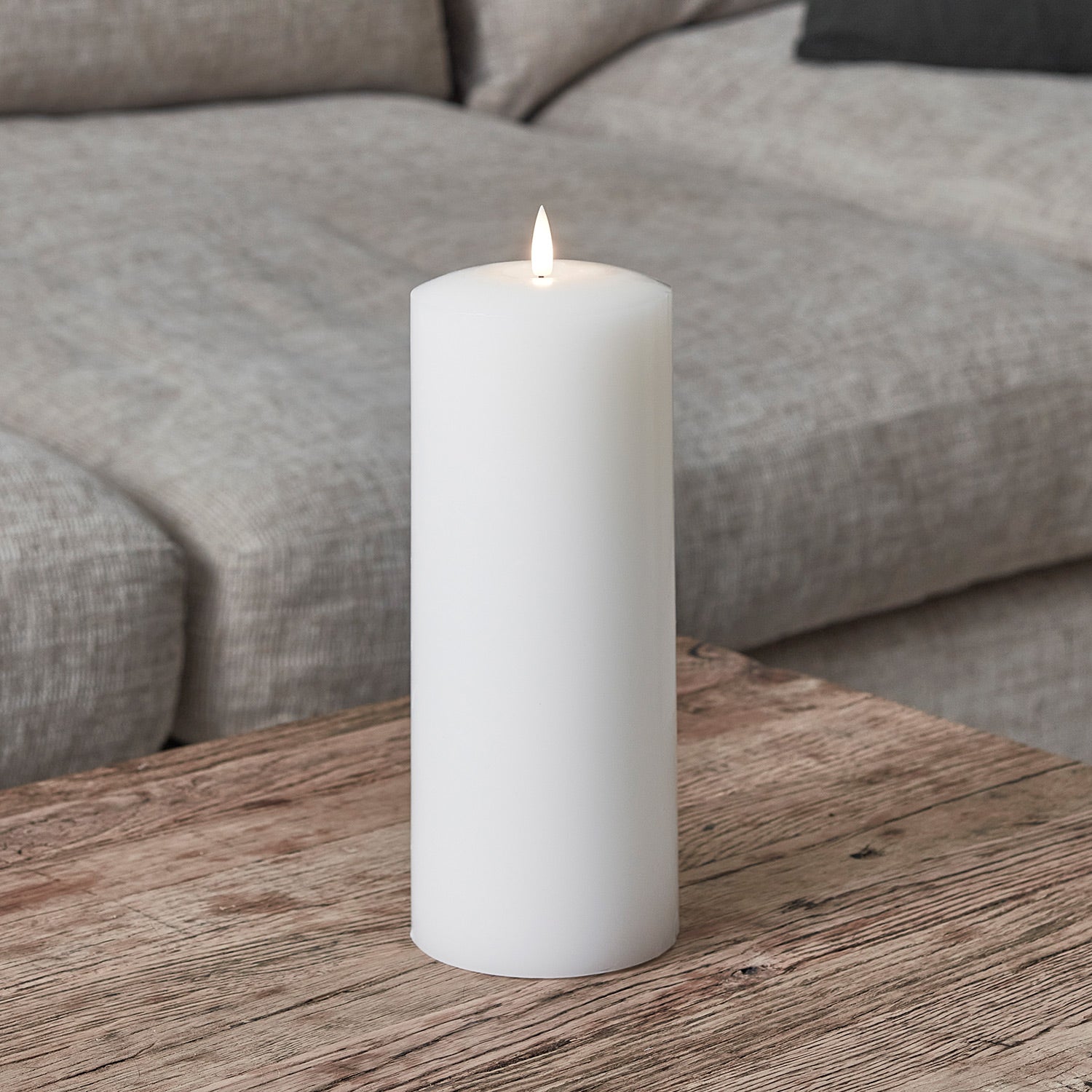 White pillar candles new arrivals