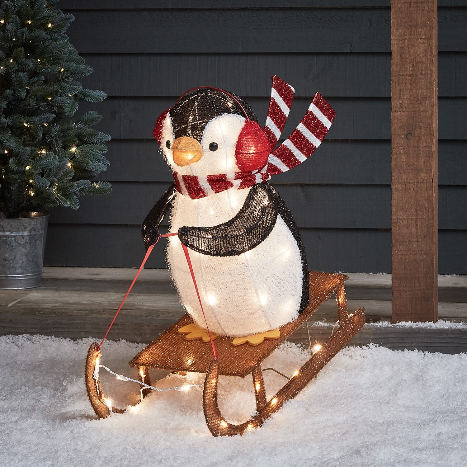 Festive Cheer: Decorating Your Yard with Christmas Penguin Decorations