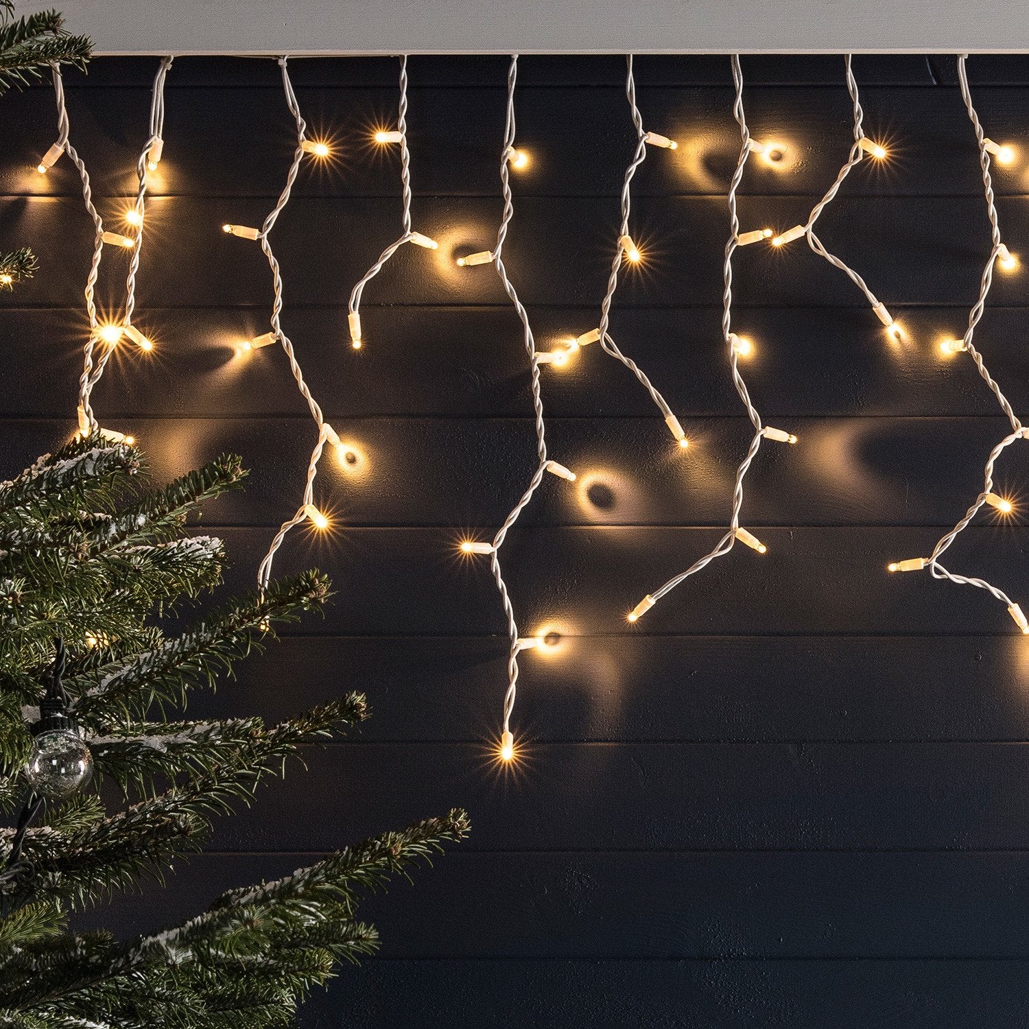 5m outdoor outlet icicle lights