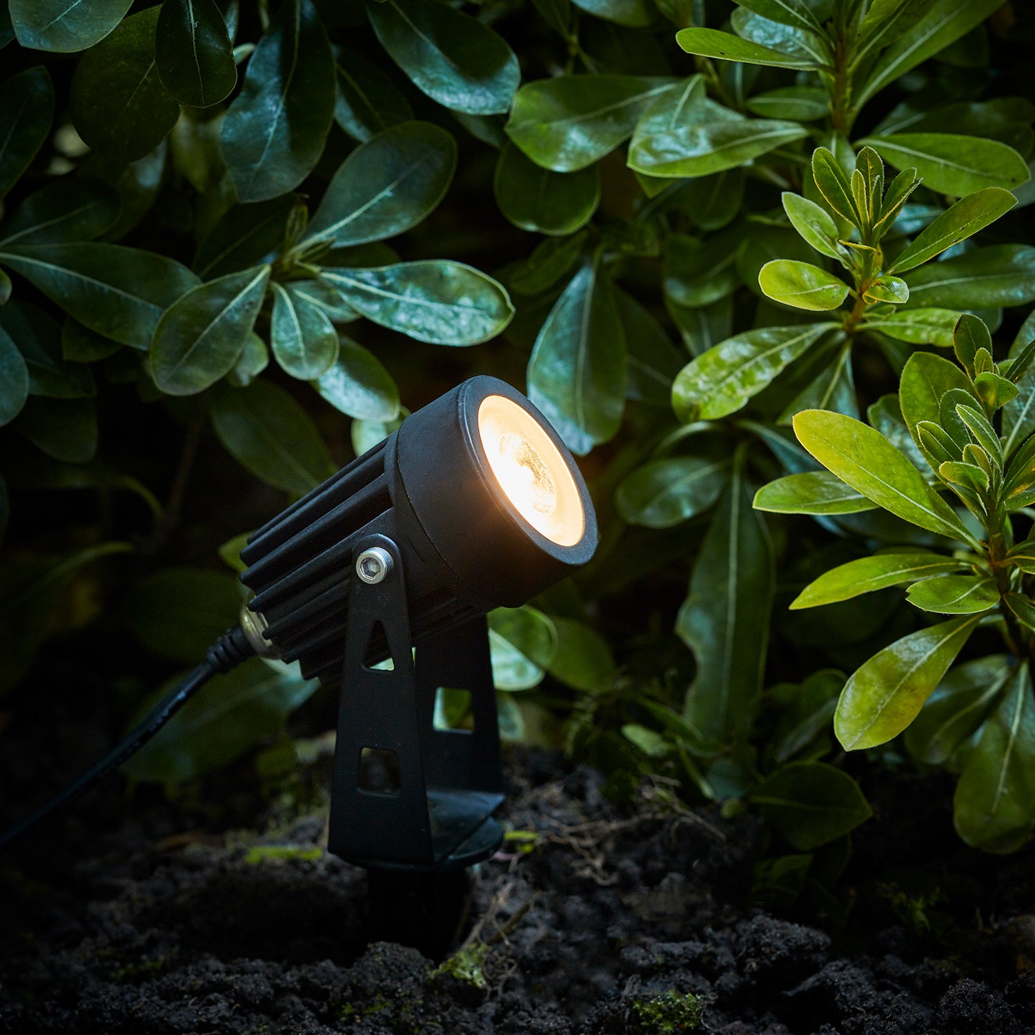 Led solar spot light deals hampton bay