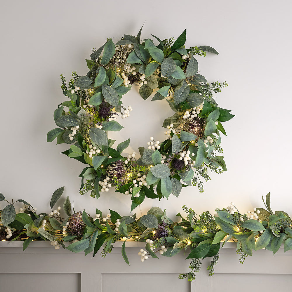 D-LL-WRGA24011 - Pre Lit Christmas Collection Wreath & Garland Bundle.jpg