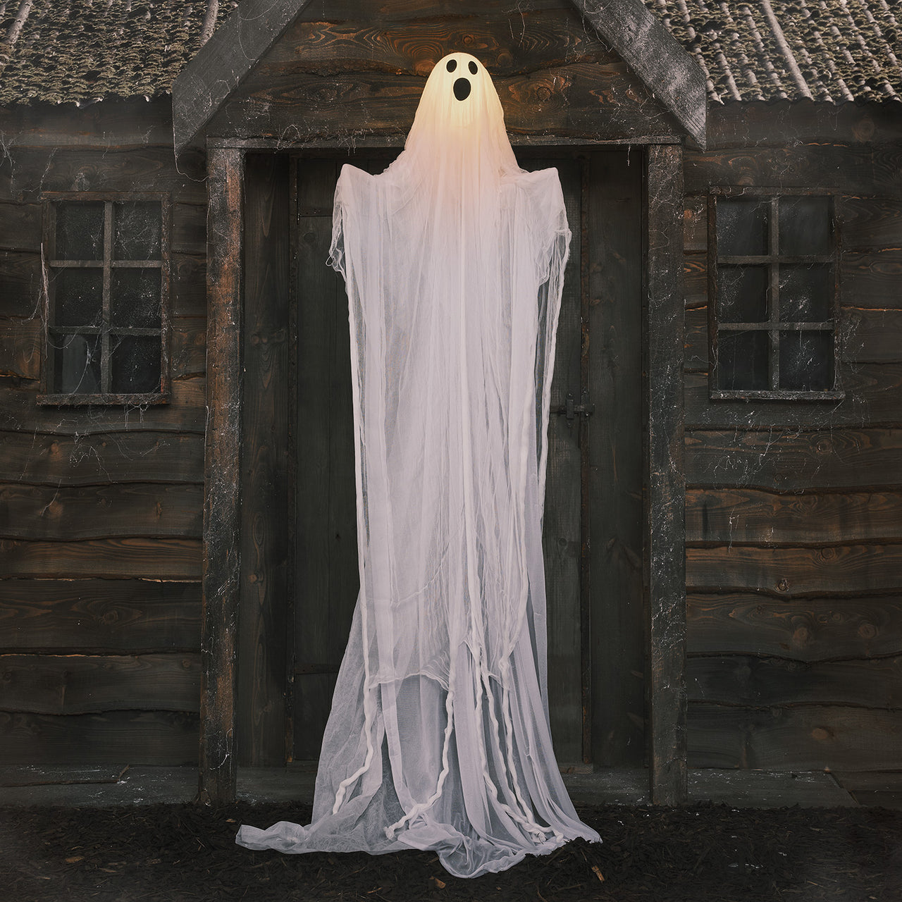 2m Standing Ghost LED Halloween Decoration