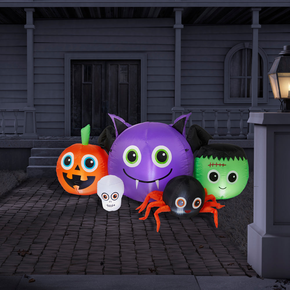 Mixed Halloween Characters Inflatable