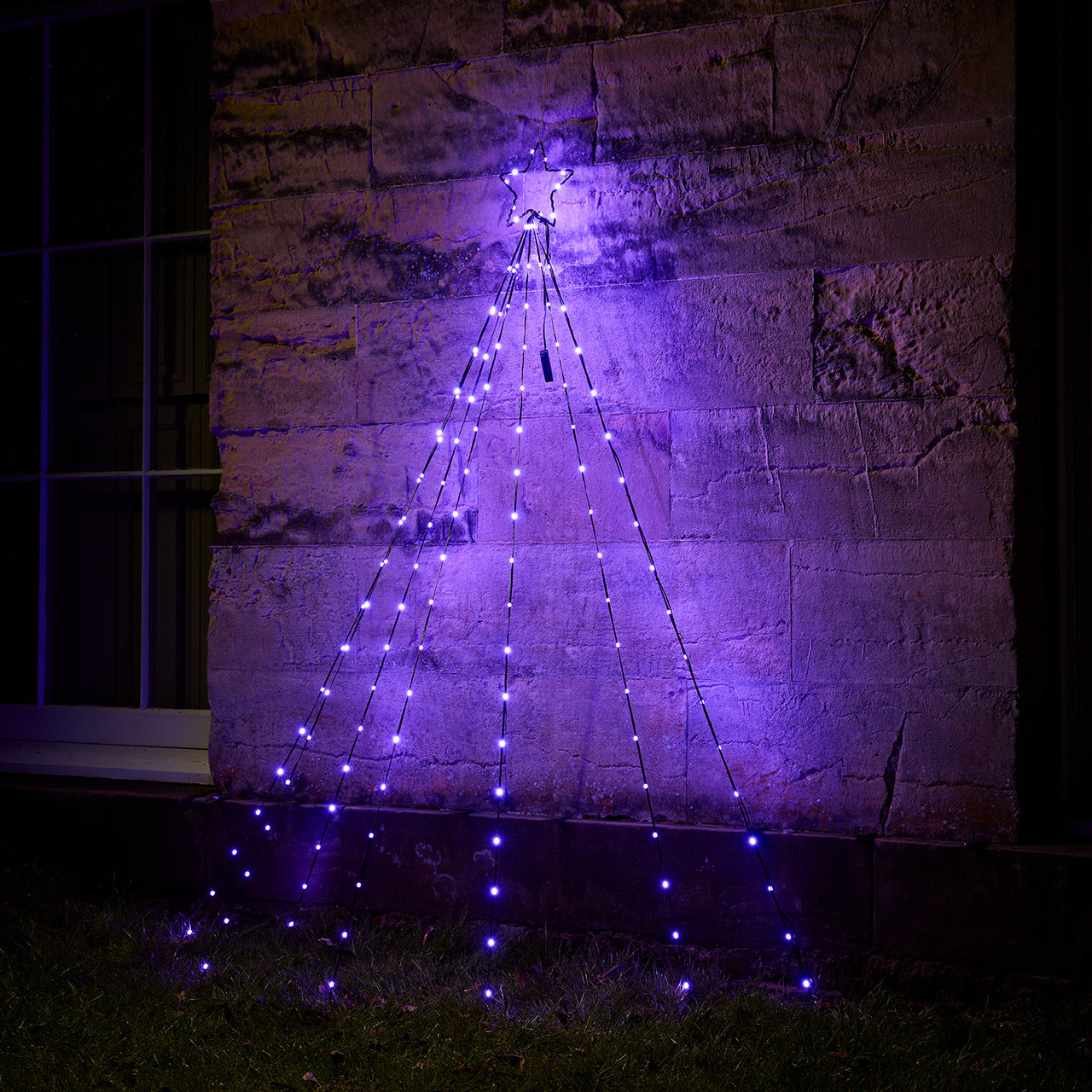 2m LED Colour Select Micro Light Wall Hanging Tree