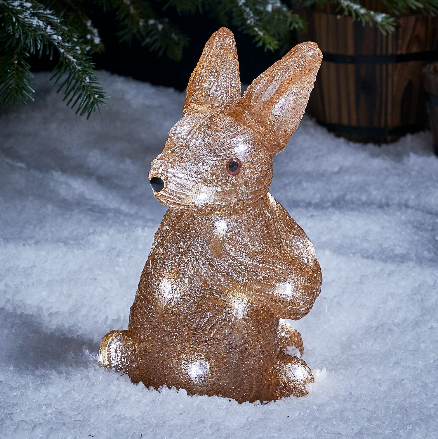 Illuminated sitting christmas character offers