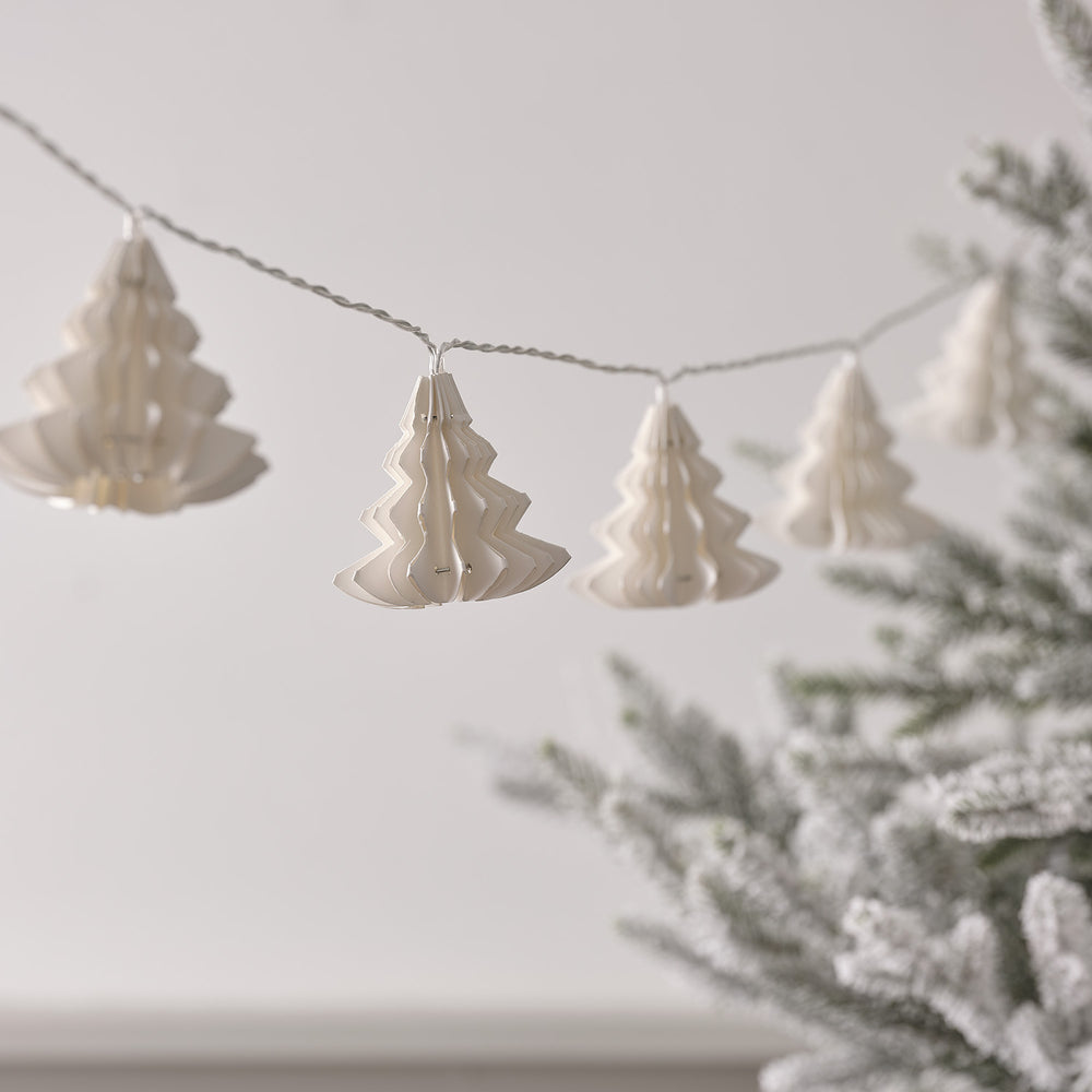 1.8m Paper Christmas Tree LED String Lights