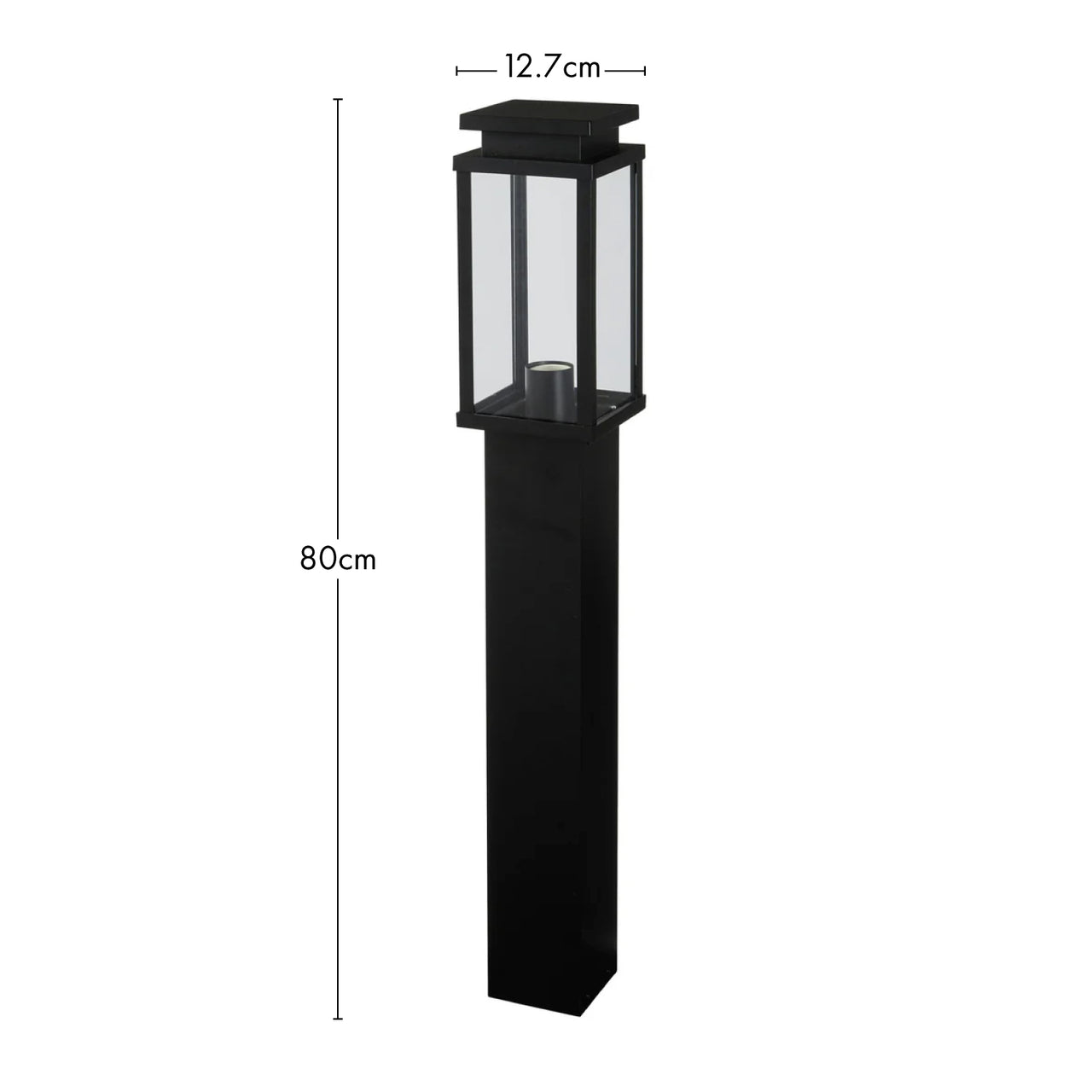 Ebony 80cm Ground Post Light IP44