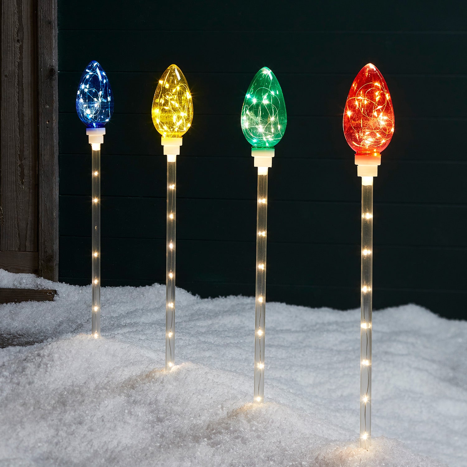 Big bulb colored clearance christmas lights