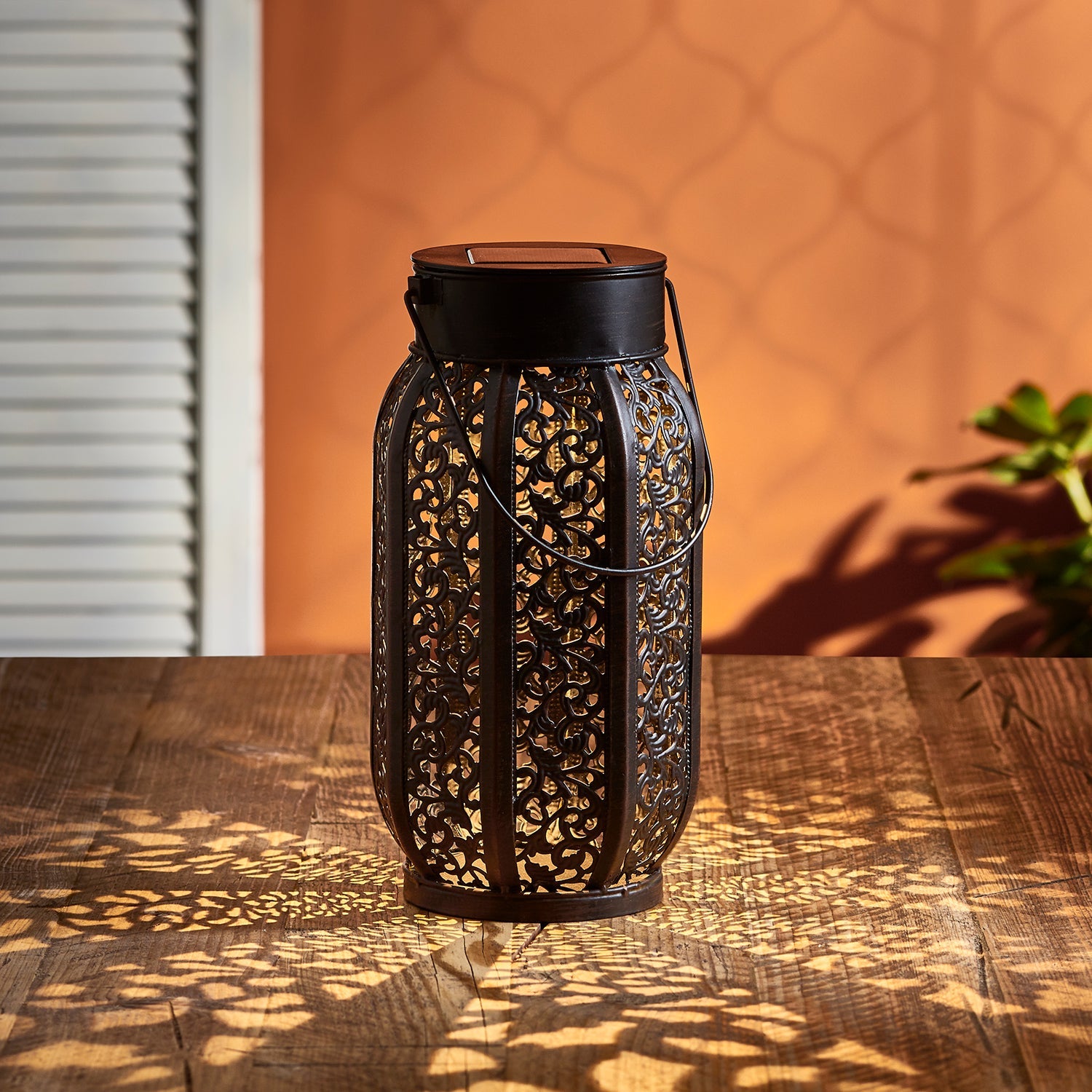 Moroccan Solar Lantern | Morocco Solar Light | Moroccan Light Shade sale | Solar Garden Lights | Moroccan Style Outdoor Garden Light