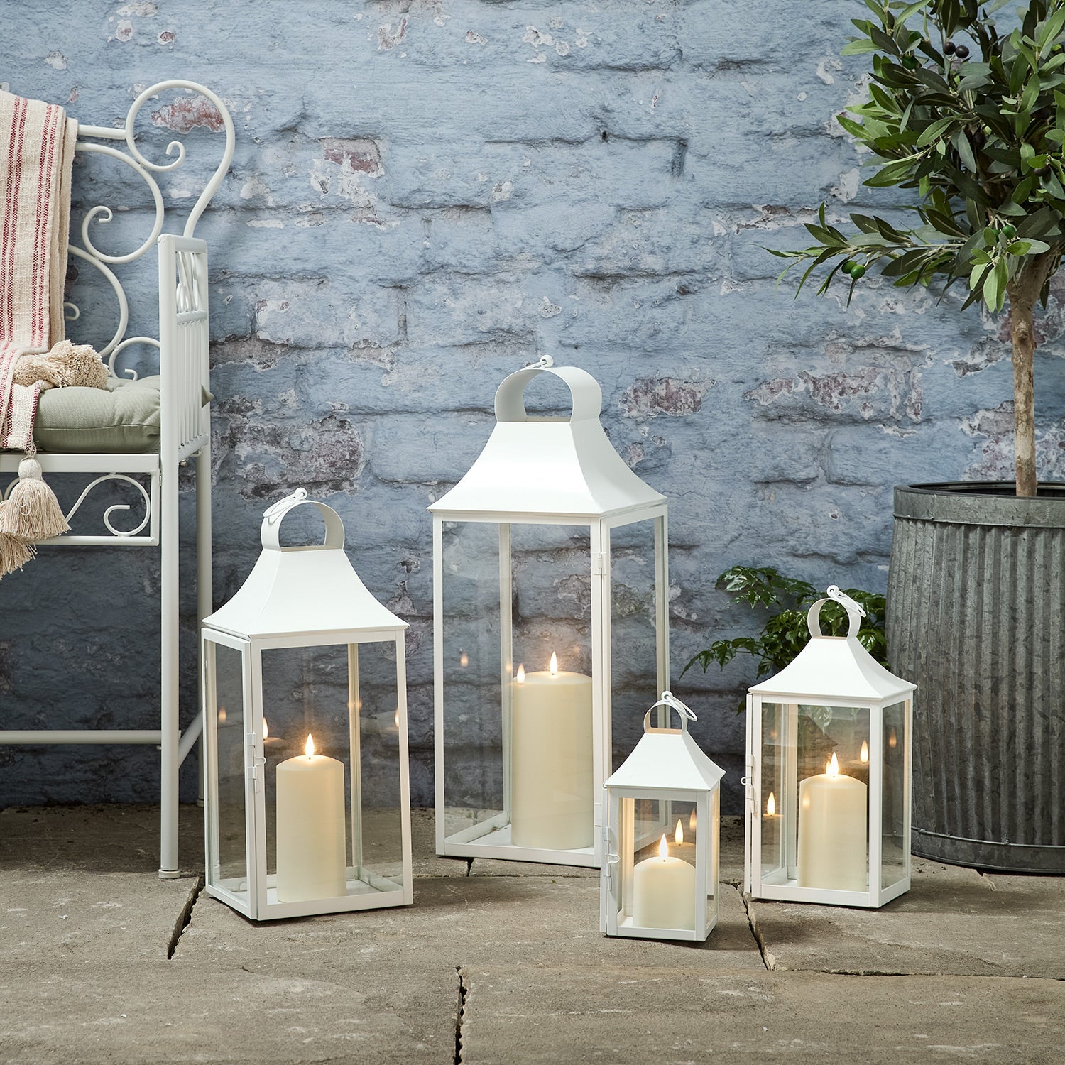 Extra large store garden lanterns