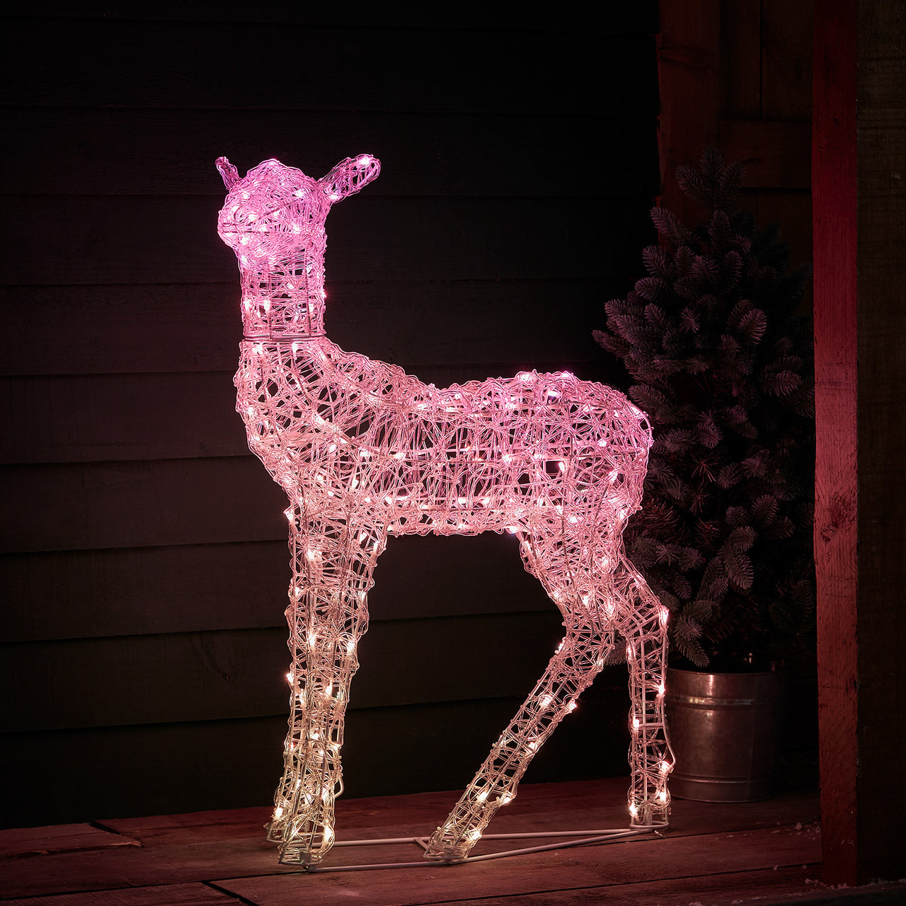 Twinkly Doe Smart Light Up Reindeer