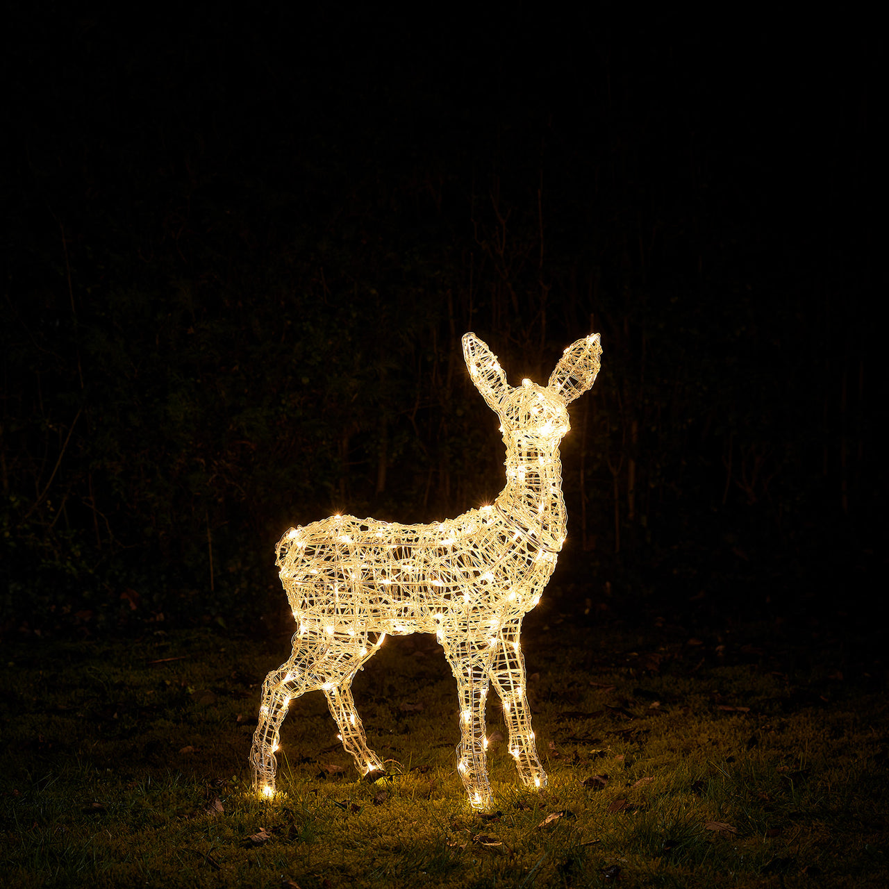 Swinsty Fawn Dual Colour LED Light Up Reindeer