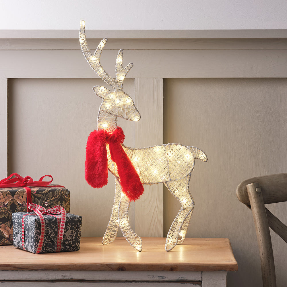 50cm 2D Indoor Stag LED Figure