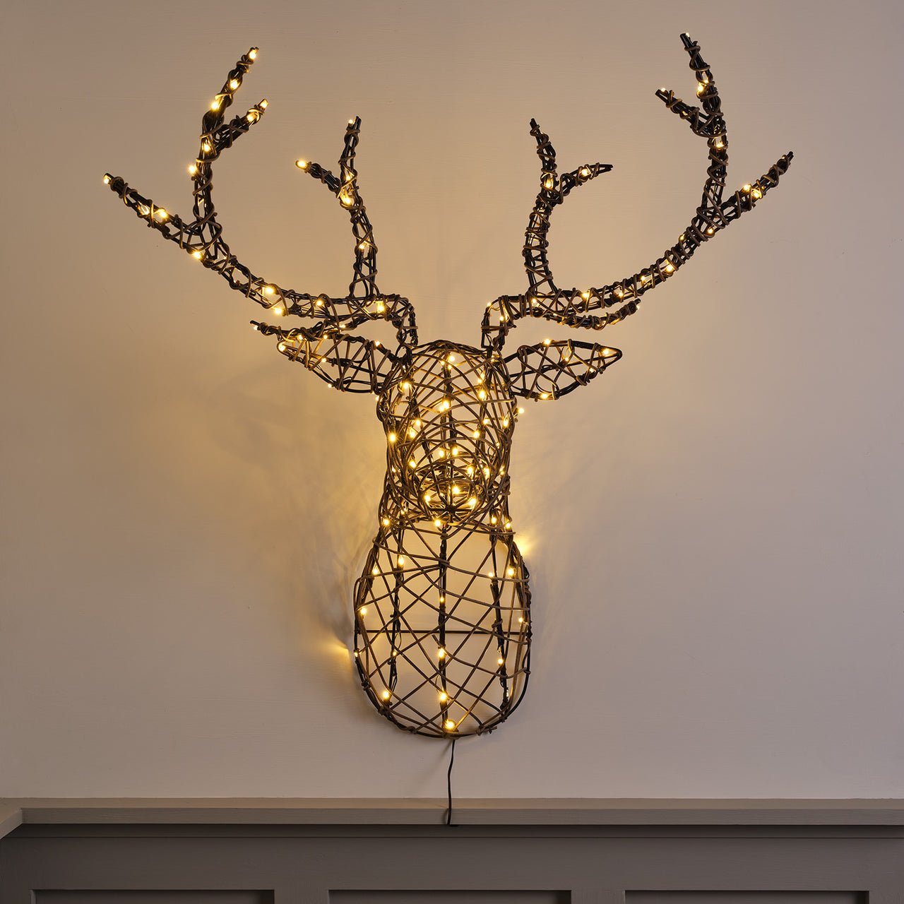 Studley Stag's Head LED Wall Light