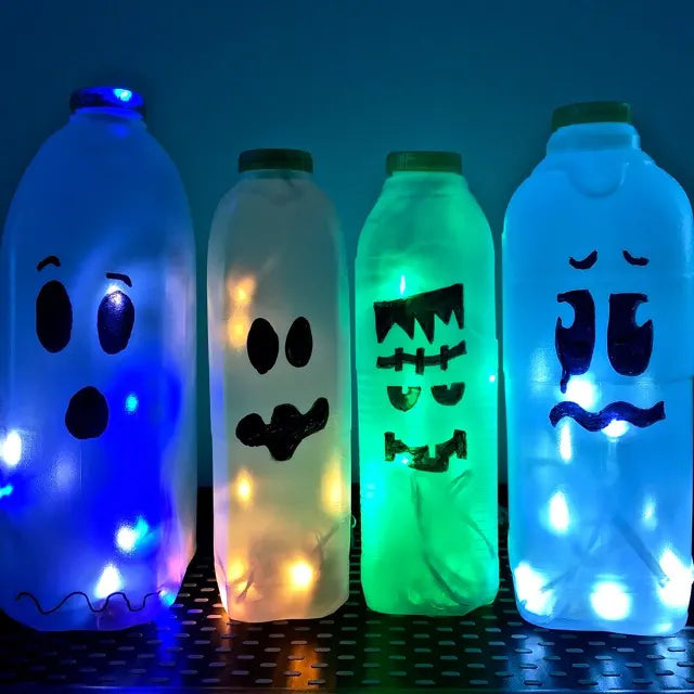 DIY Kid’s Halloween Milk Carton Ghosts – Lights4fun.co.uk