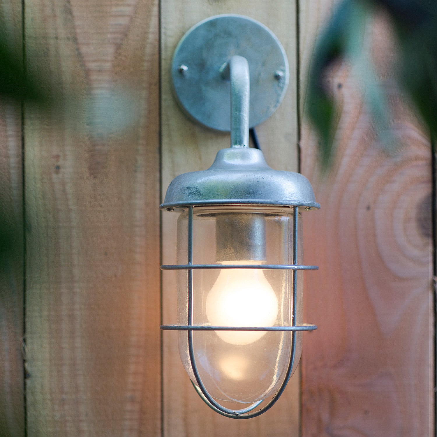 Mains powered store fence lights