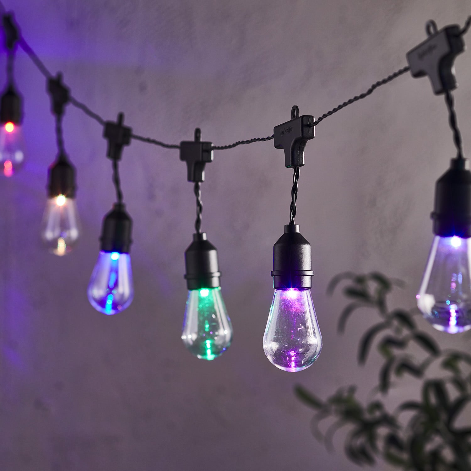 Target bulb string deals lights