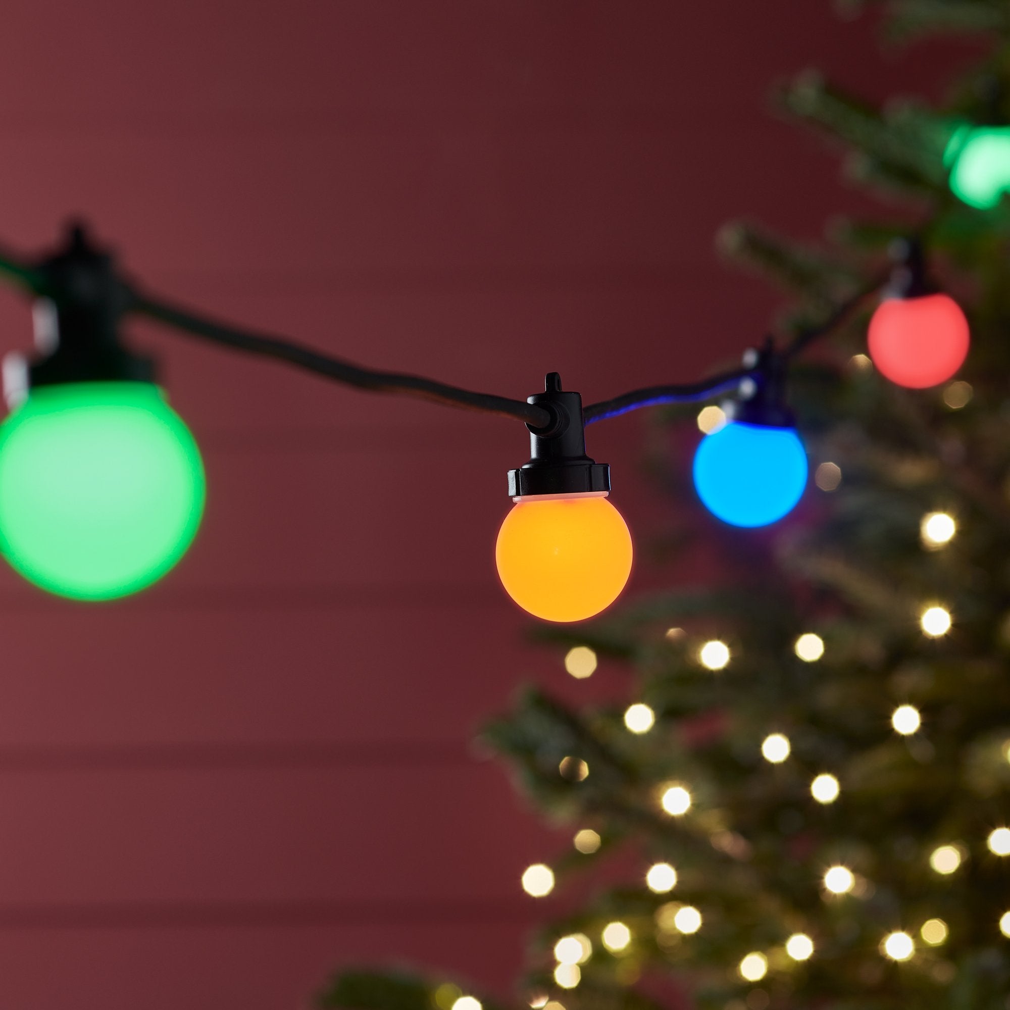 Connecting christmas online lights